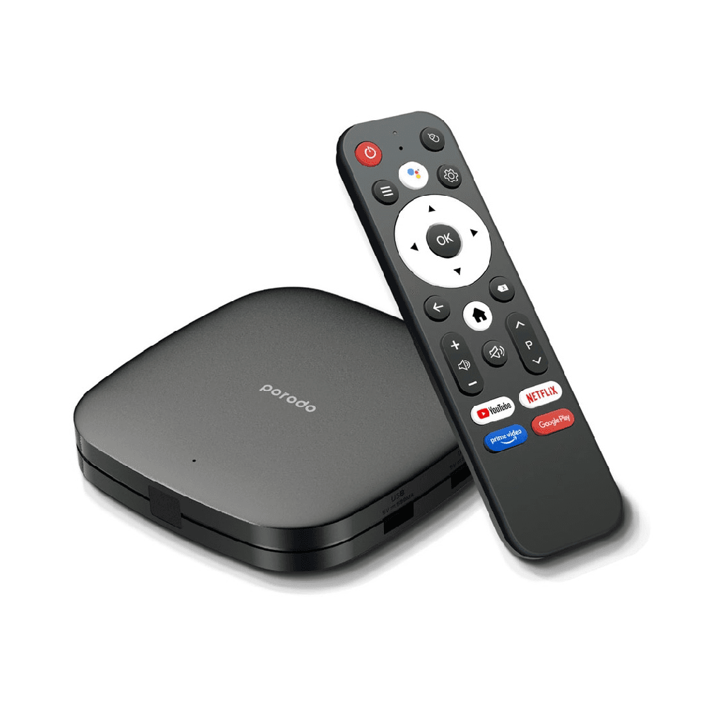 Porodo Android TV Box 1080P Full HD