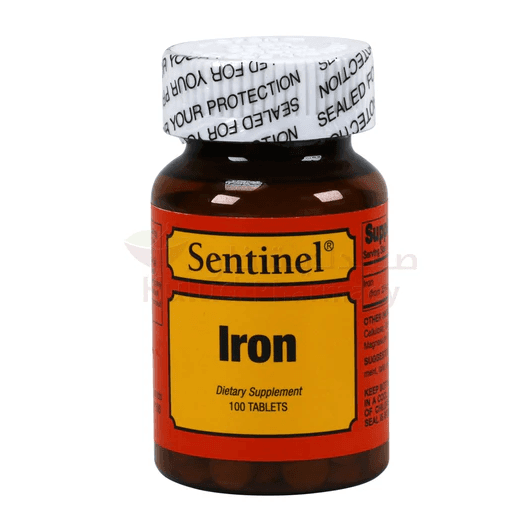Sentinel Iron Tablets 100'S