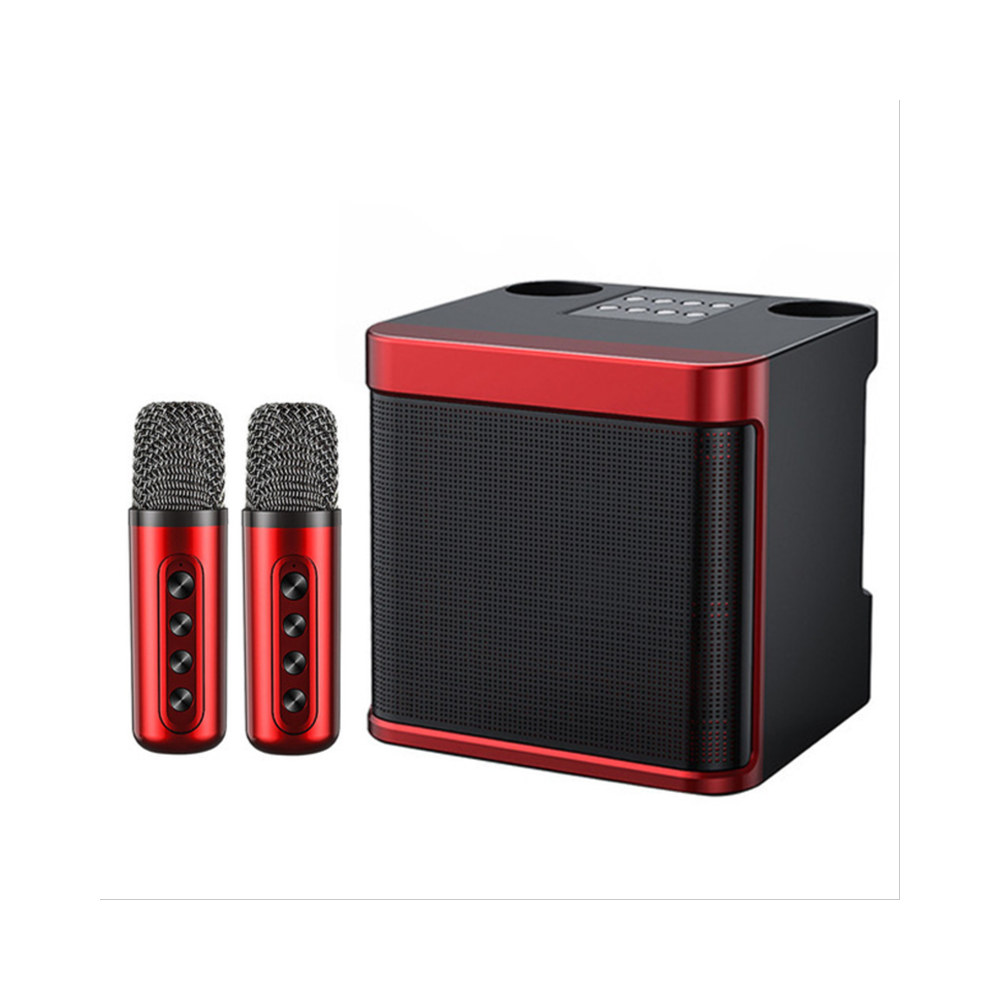 SU- YOSD BLUETOOTH SPEAKER YS 219 DUAL MIC RED