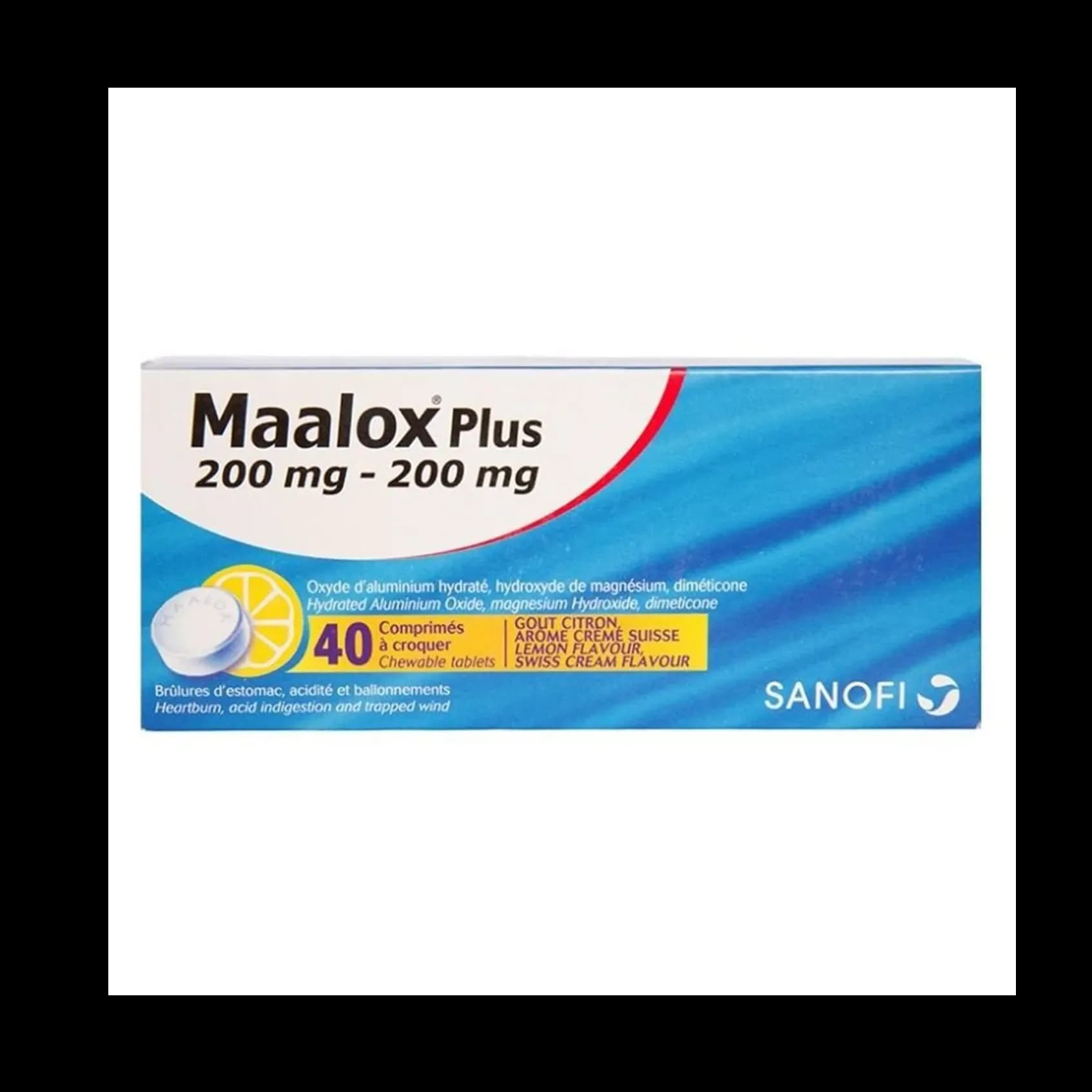 Maalox Plus Tab 40 S