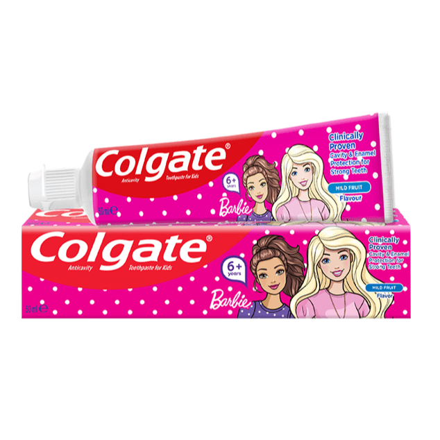Colgate Kids Barbie Toothpaste 6+ Years 50Ml