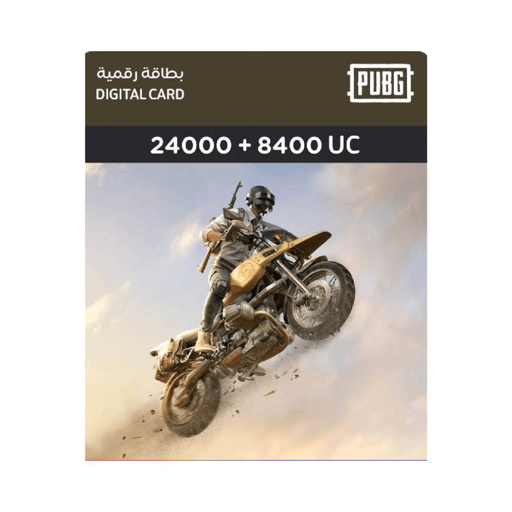 PUBG Mobile Gift Card 24,000 + 8,400 UC