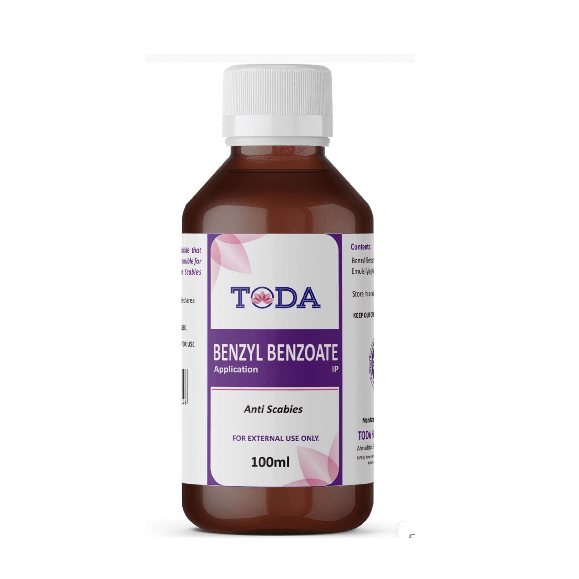 Toda Benzyl Benzoate Applications 100 Ml