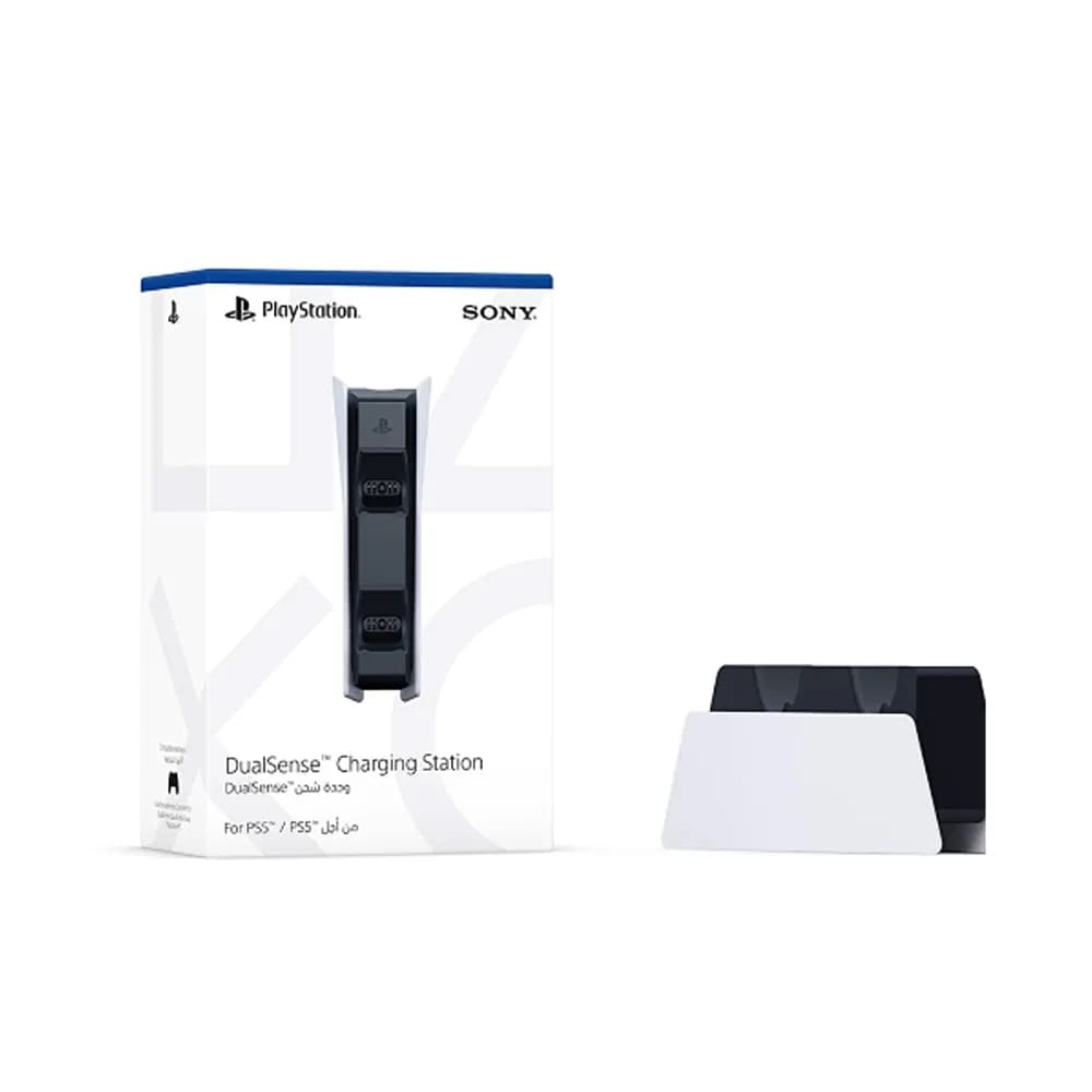 Sony Cfi-zds1b Dualsense Charging Station For Ps5- Black And White