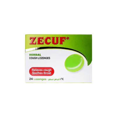 Zecuf Sugar Free Herbal Lozenges 24'S