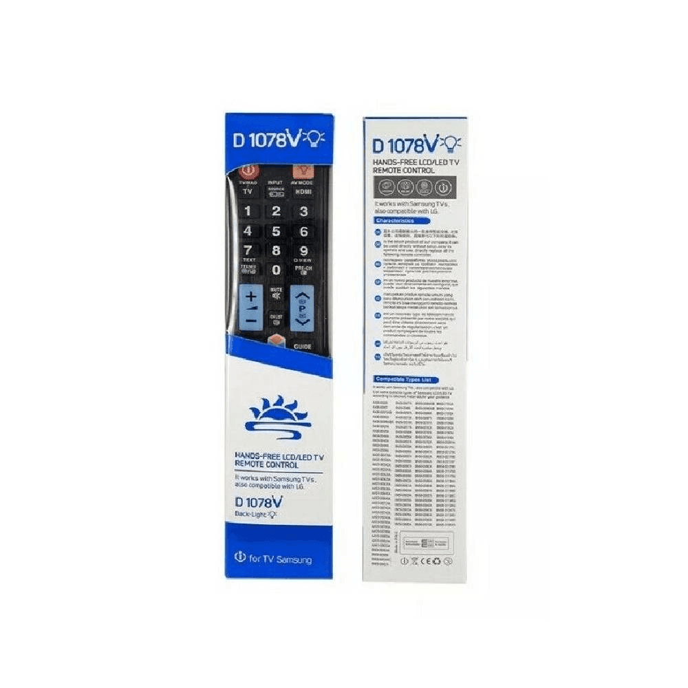 RM-D1078V Universal Remote for Smart HDTV LED/LCD TV