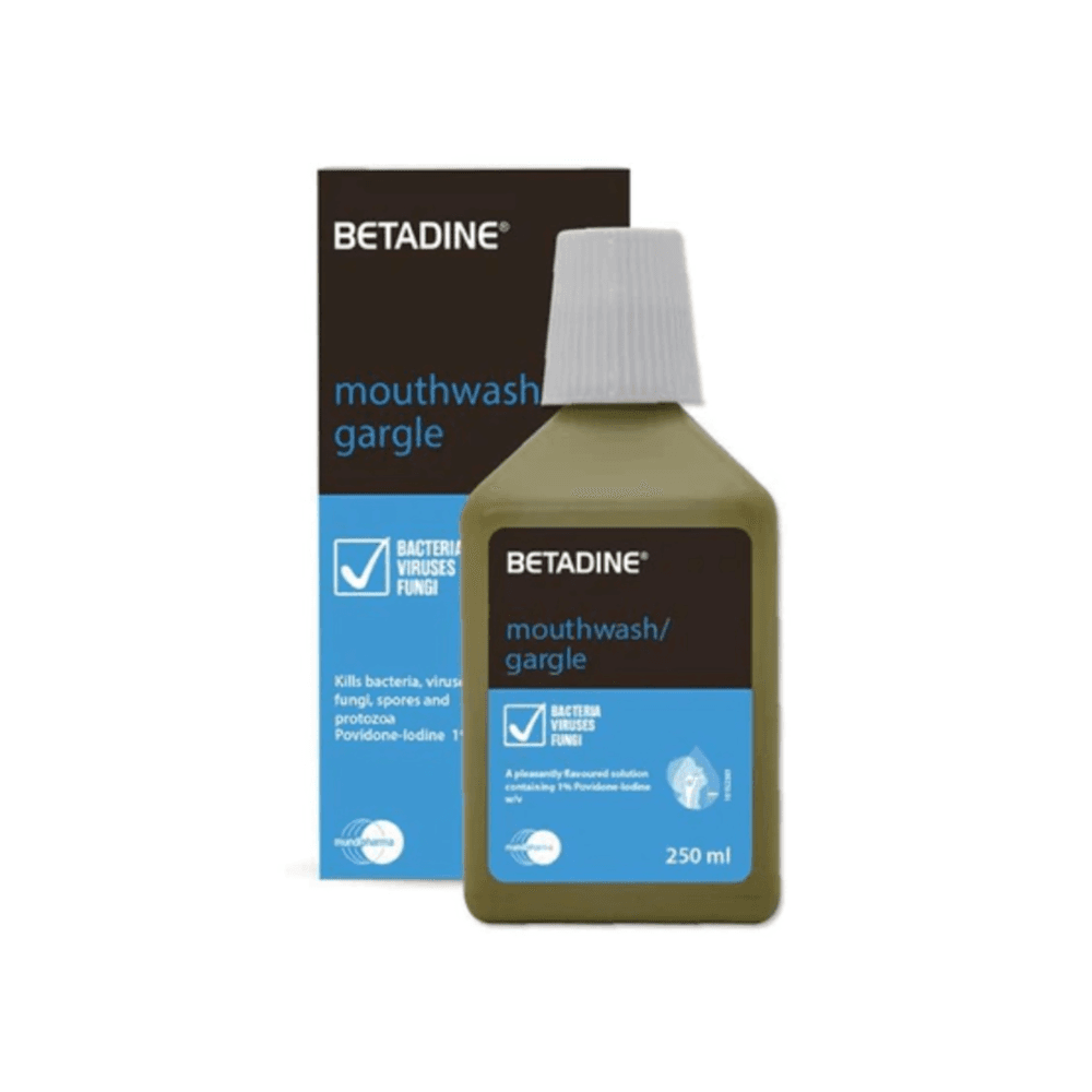 Betadine Gargle & Mouthwash 250ml