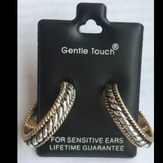 Gentle Touch 119 Hoop  Earring Sensitive Ears