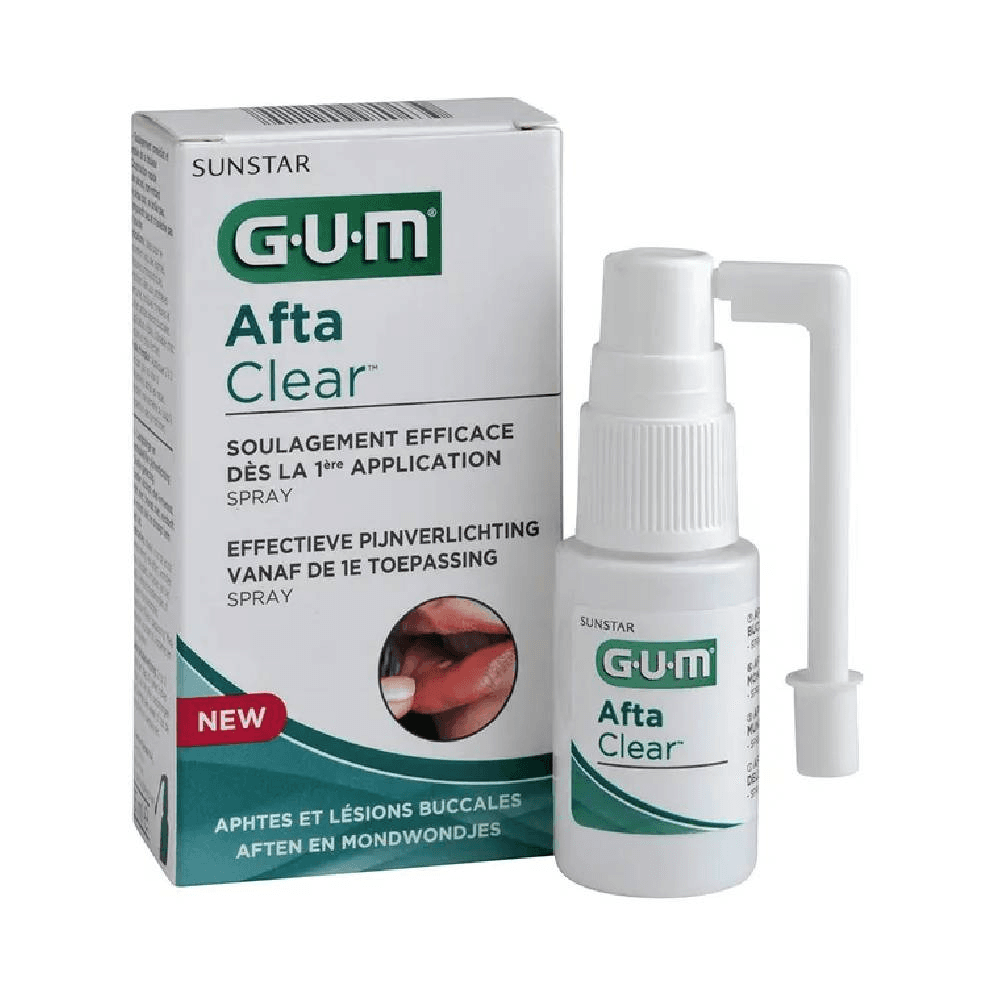 Gum Afta Clear Mouth Ulcer Spray 15ml	