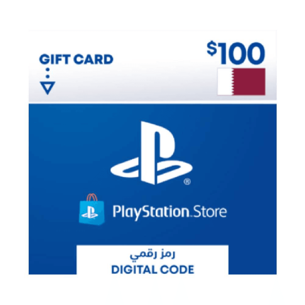 PlayStation Gift Card 100 USD - Qatar (Valid For Qatar Account)