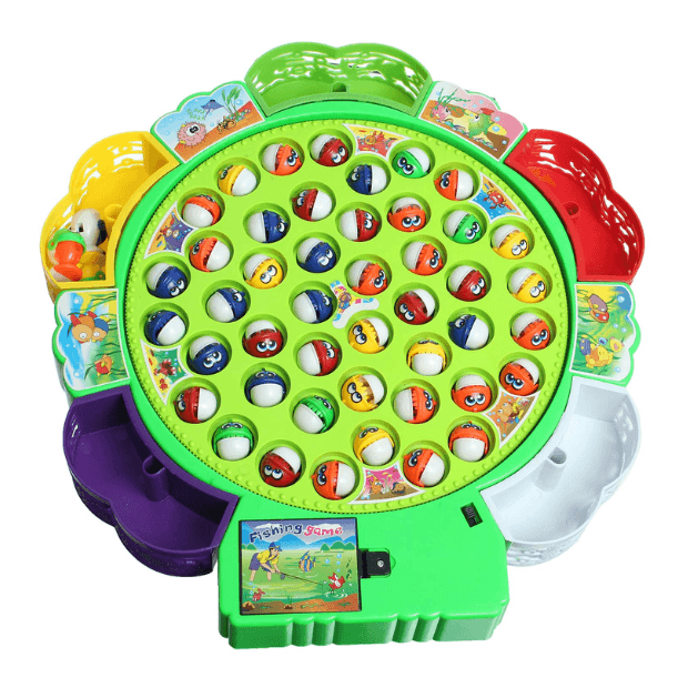 B/O Fishing Game -45 Fishes And 5 Player 9259 ,
