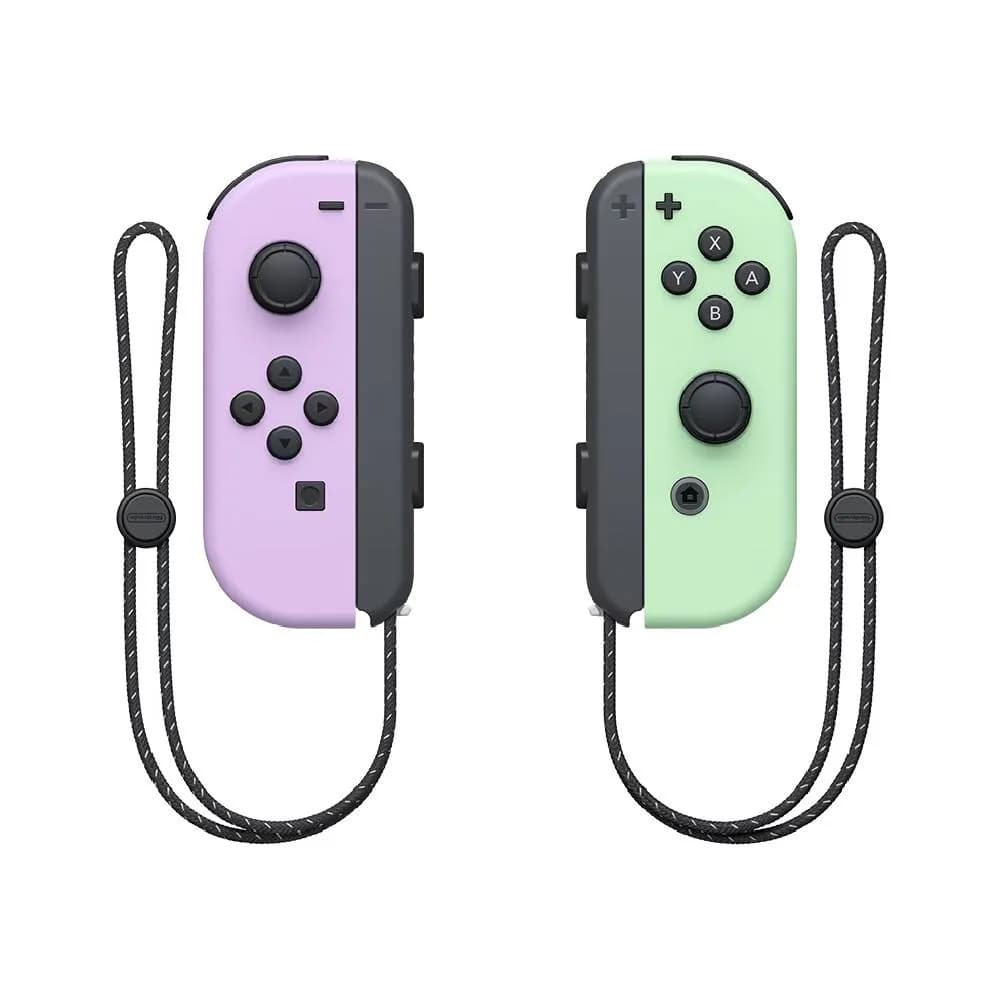 Nintendo Joy Con Pastel Purple + Pastel Green