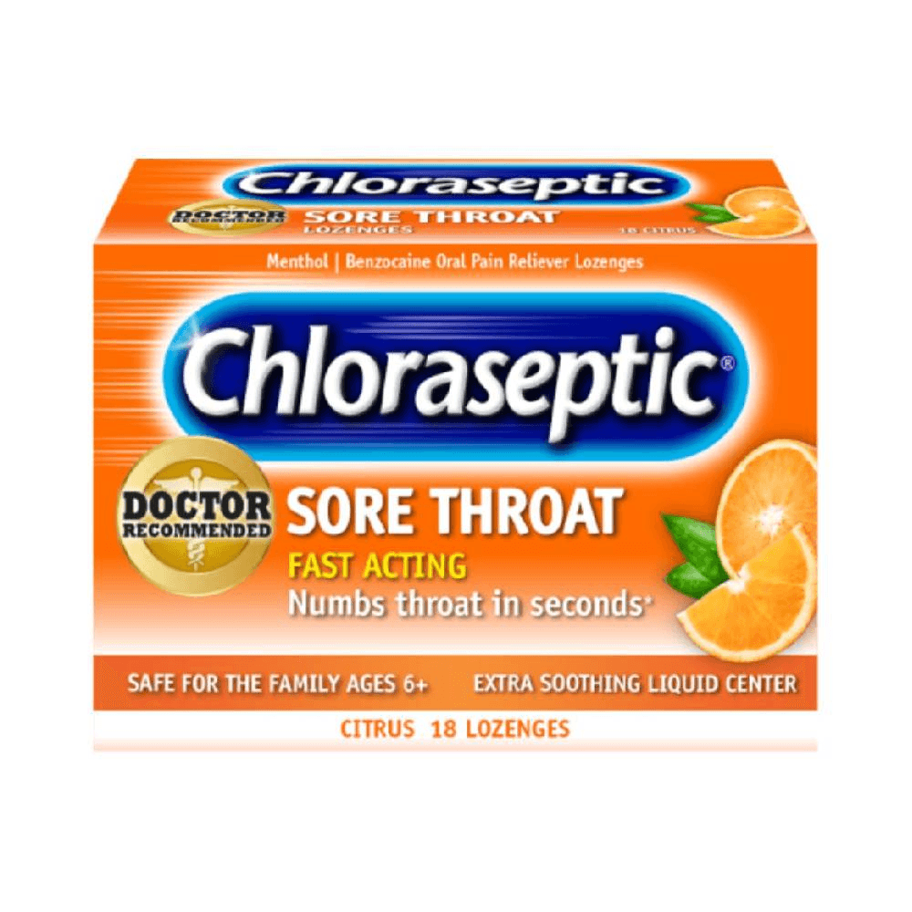 Chloraseptic Citrus Lozenges 18's