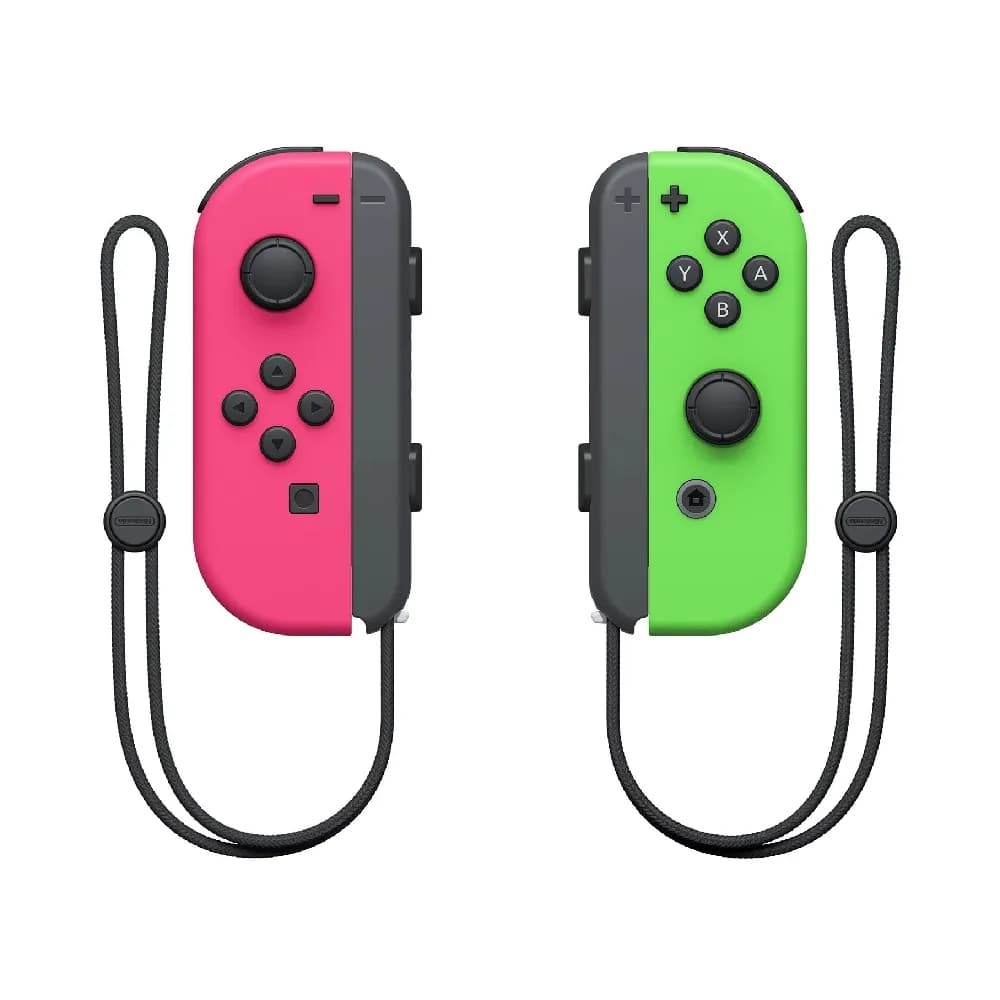 Nintendo Joy Con Pink+Green