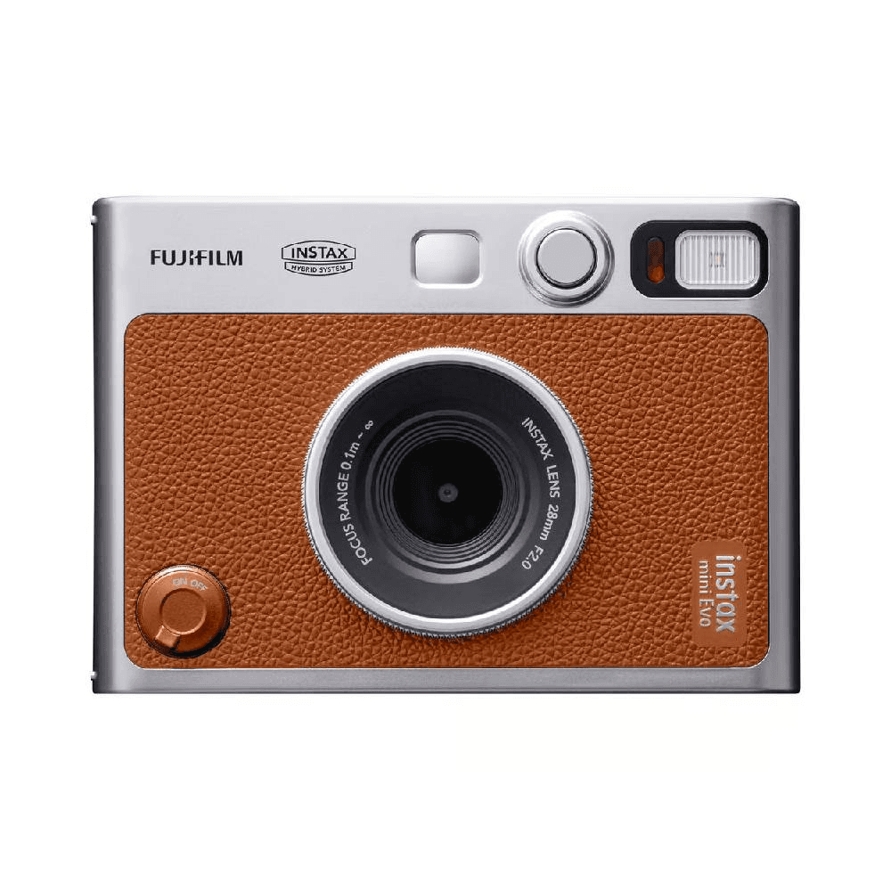 Fujifilm Instax Mini Evo Camera - Brown