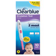 اختبار التبويض الرقمي Clearblue 10'S