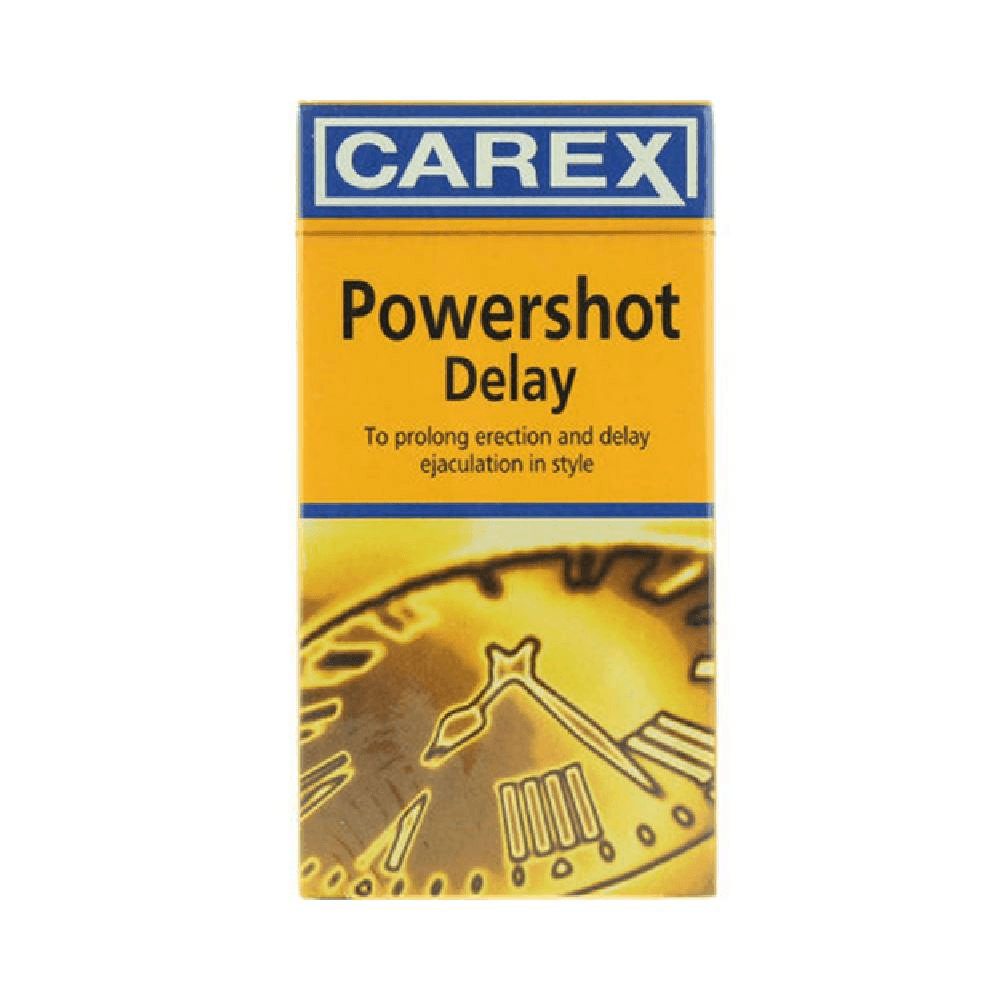 Carex Delay Powershot Condoms 12's (Buy 2 Get 1 Free)