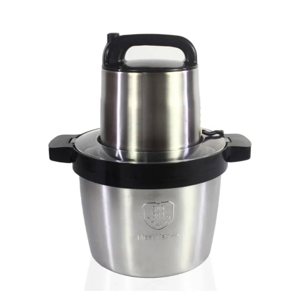 JIHAM Stainless Steel Electric Chopper, Large Capacity Meat Spice Grinder