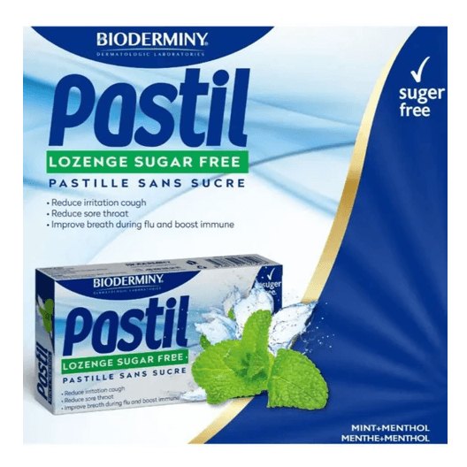 Pastil Lozenges Sugar Free Menthol 16S