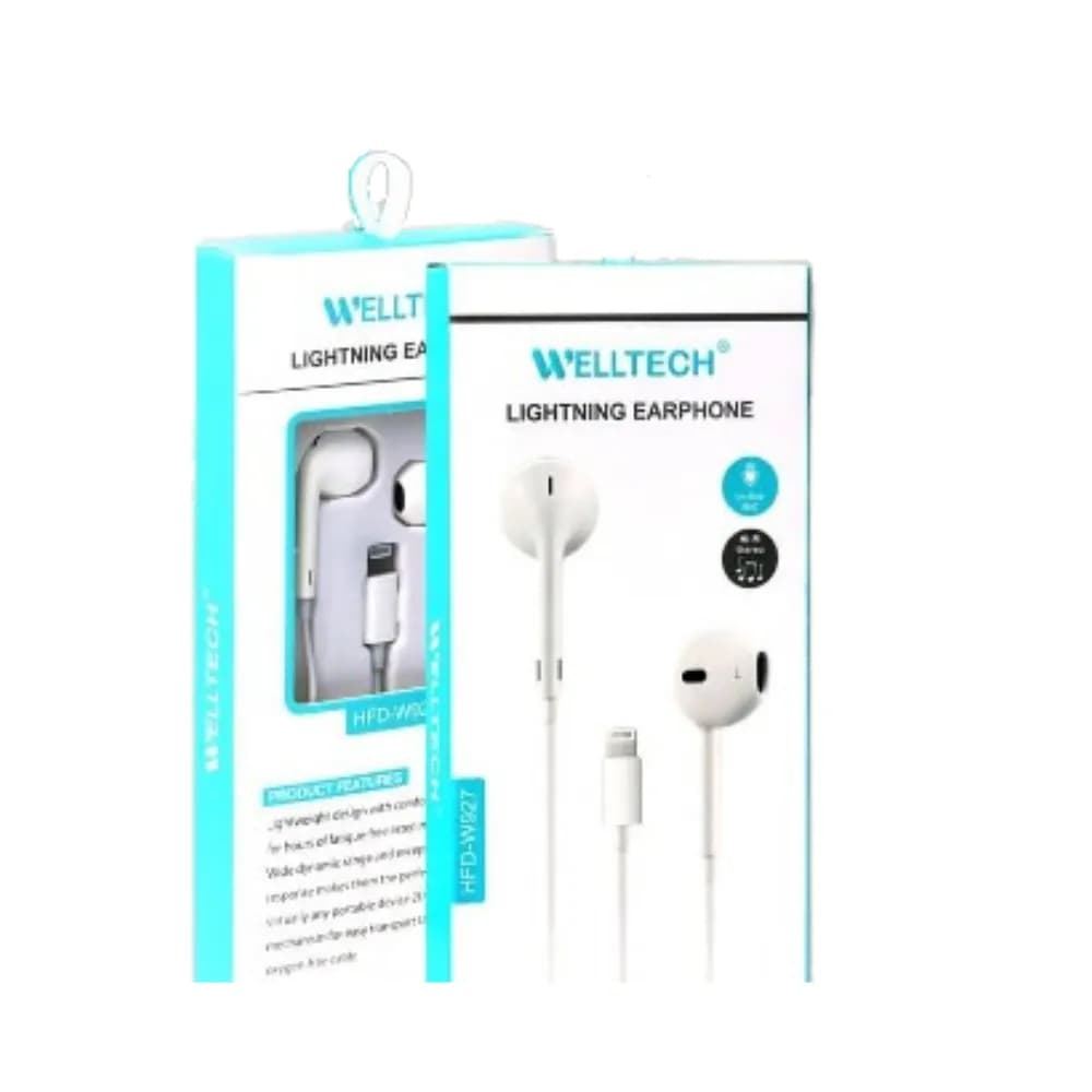 Welltech Lightning Earphone (HFD-W927)