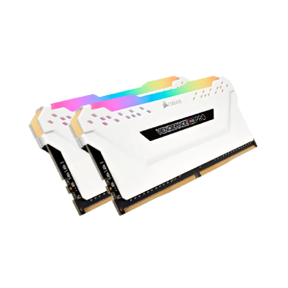 Corsair Cmw16Gx4M2D3600C18W Vengeance Rgb Pro 16Gb Ddr4 Dram 3600Mhz C18 Memory Kit - White