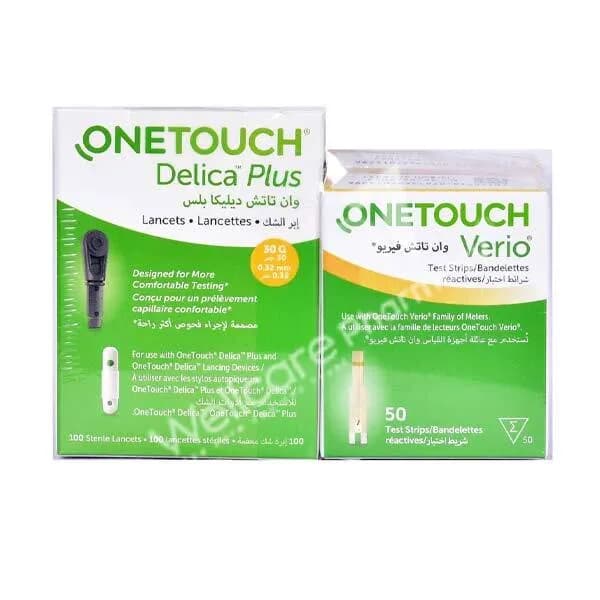 One Touch Verio Refill Kit (2X50 Verio Strips +100