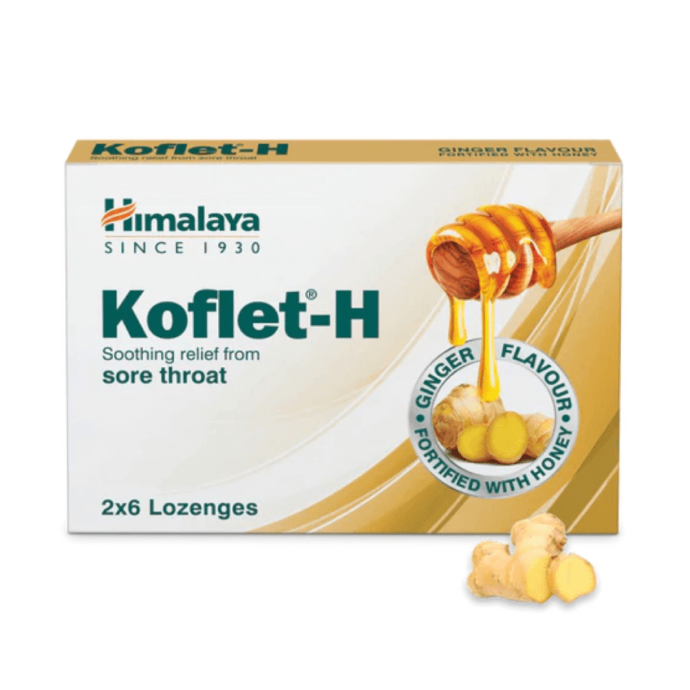 Himalaya Koflet-H Ginger Lozenges 12's