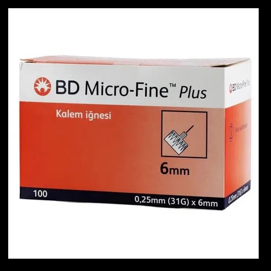 Bd Micro Fine Plus Pen Needles 31 G X 6 Mm