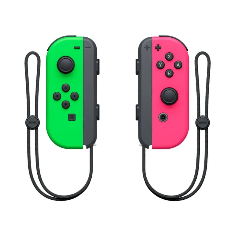 Nintendo Joy Con Pink+Green