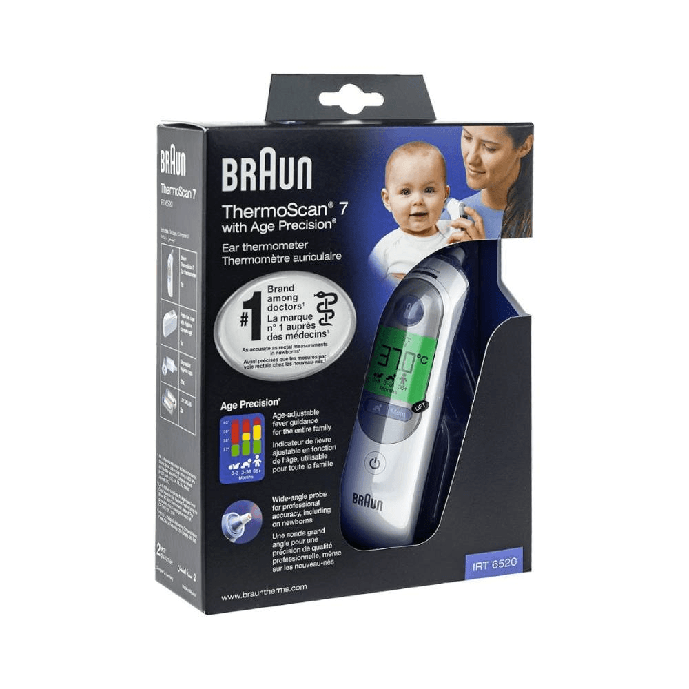 Braun Ear Thermometer Irt6520