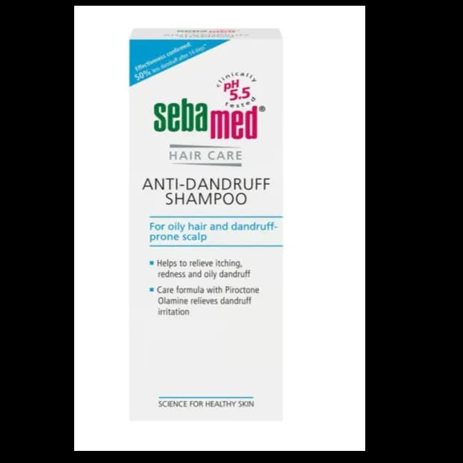 Sebamed Anti-Dandruff Shampoo For Oily Hair & Dandruff Prone Scalp 400ml