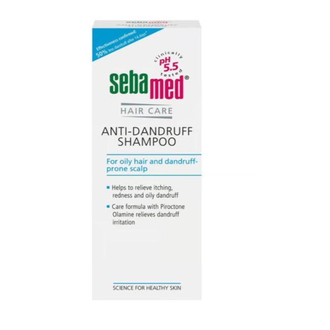 Sebamed Anti-Dandruff Shampoo For Oily Hair & Dandruff Prone Scalp 400ml