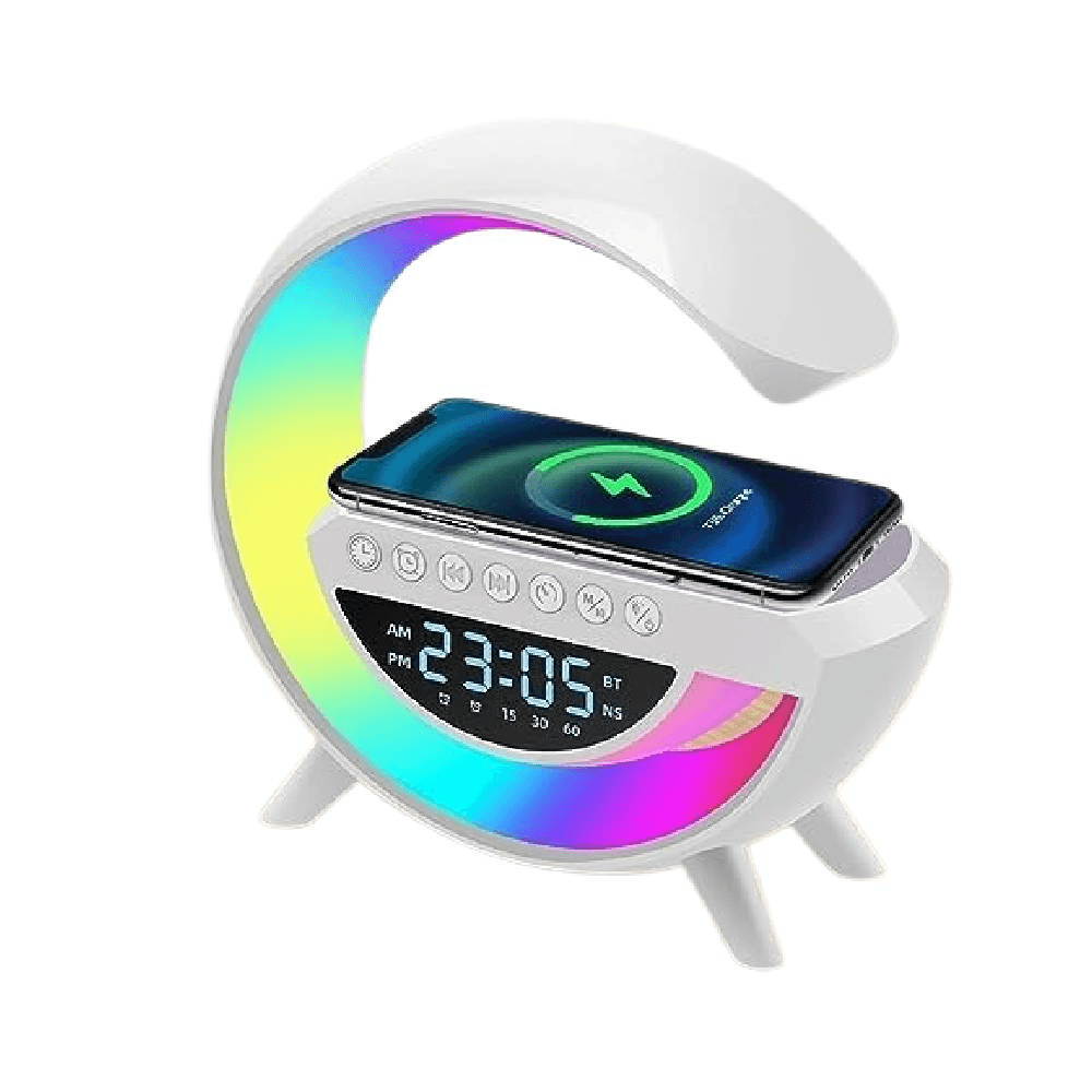 PYU Atmosphere Night Light Wireless Charger & Bluetooth Speaker
