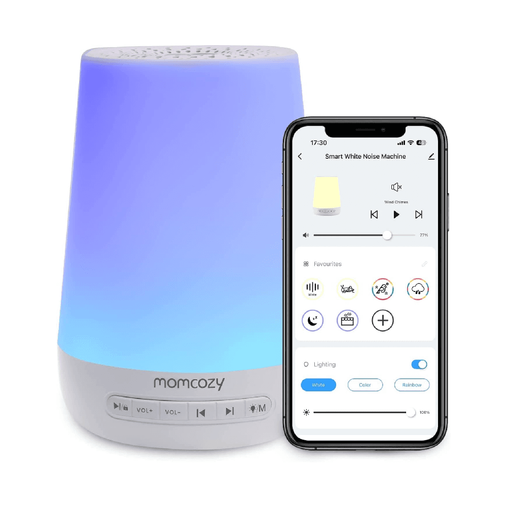 Momcozy Baby Sound Machine with Night Light