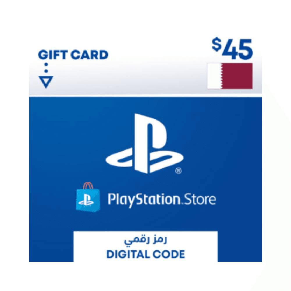 PlayStation Gift Card 45 USD - Qatar (Valid For Qatar Account)