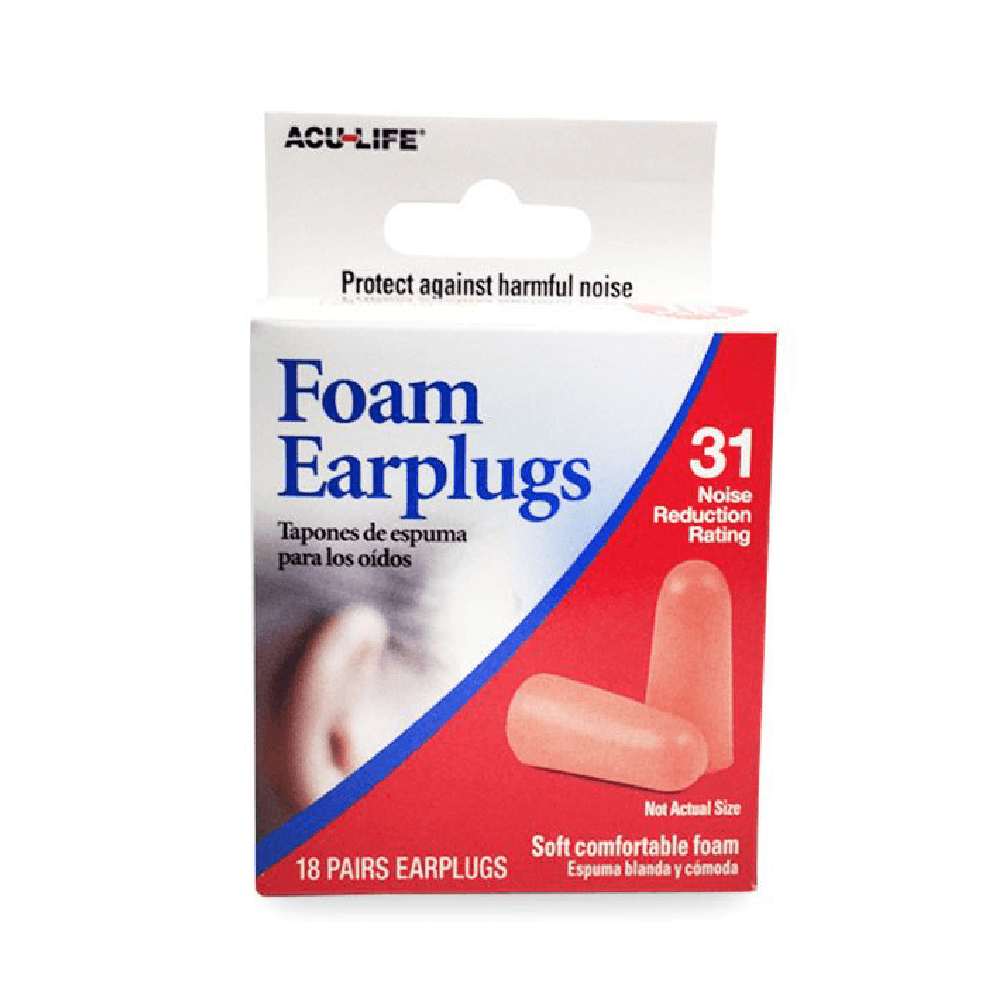Acu-life Foam earplugs ref-400584 18pairs