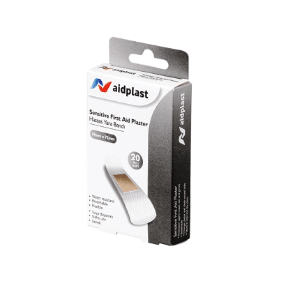 Aidplast Water Resistant Sensitive Plaster Ref-V910 19 x 72mm 20 Pieces
