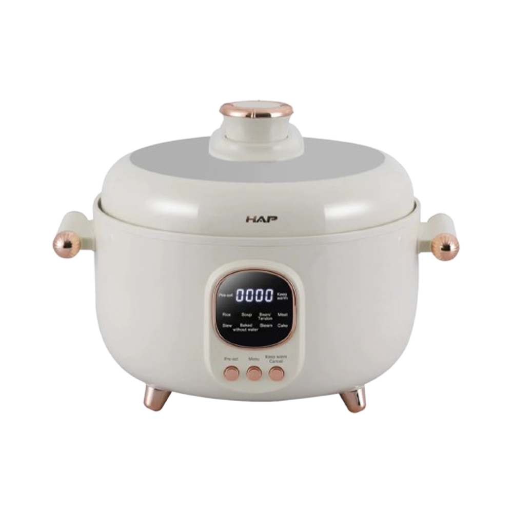 Electric Pressure Cooker - Multi-functional Rice Cooker With Three Compartment And Chafing Dish Capabilities