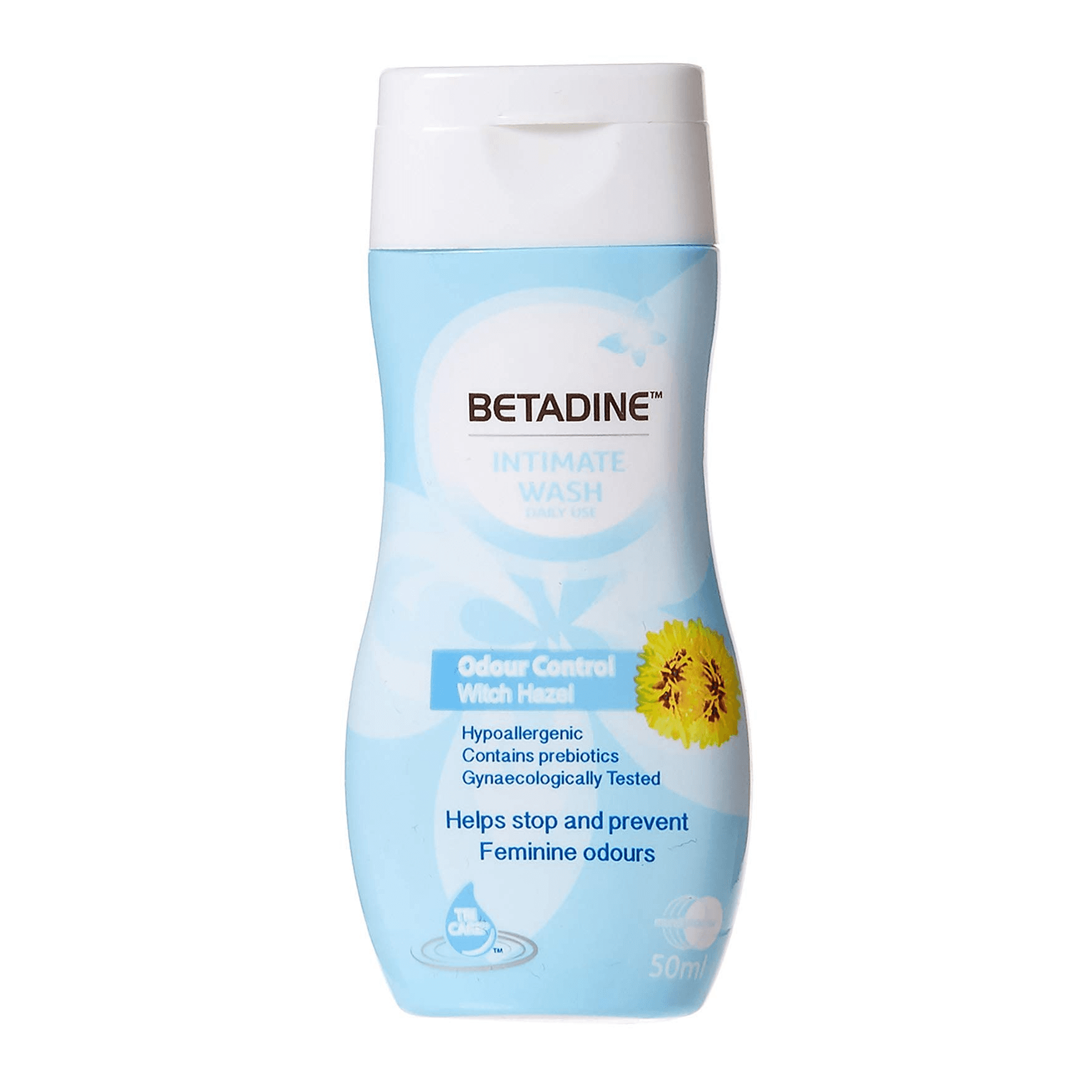 Betadine Int. Wash W Hazel 50 Ml
