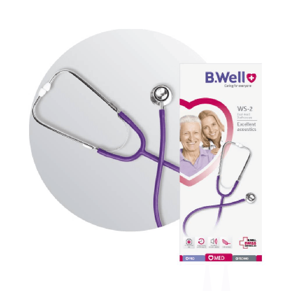B Well Ws-2 Dual Head Stethoscope