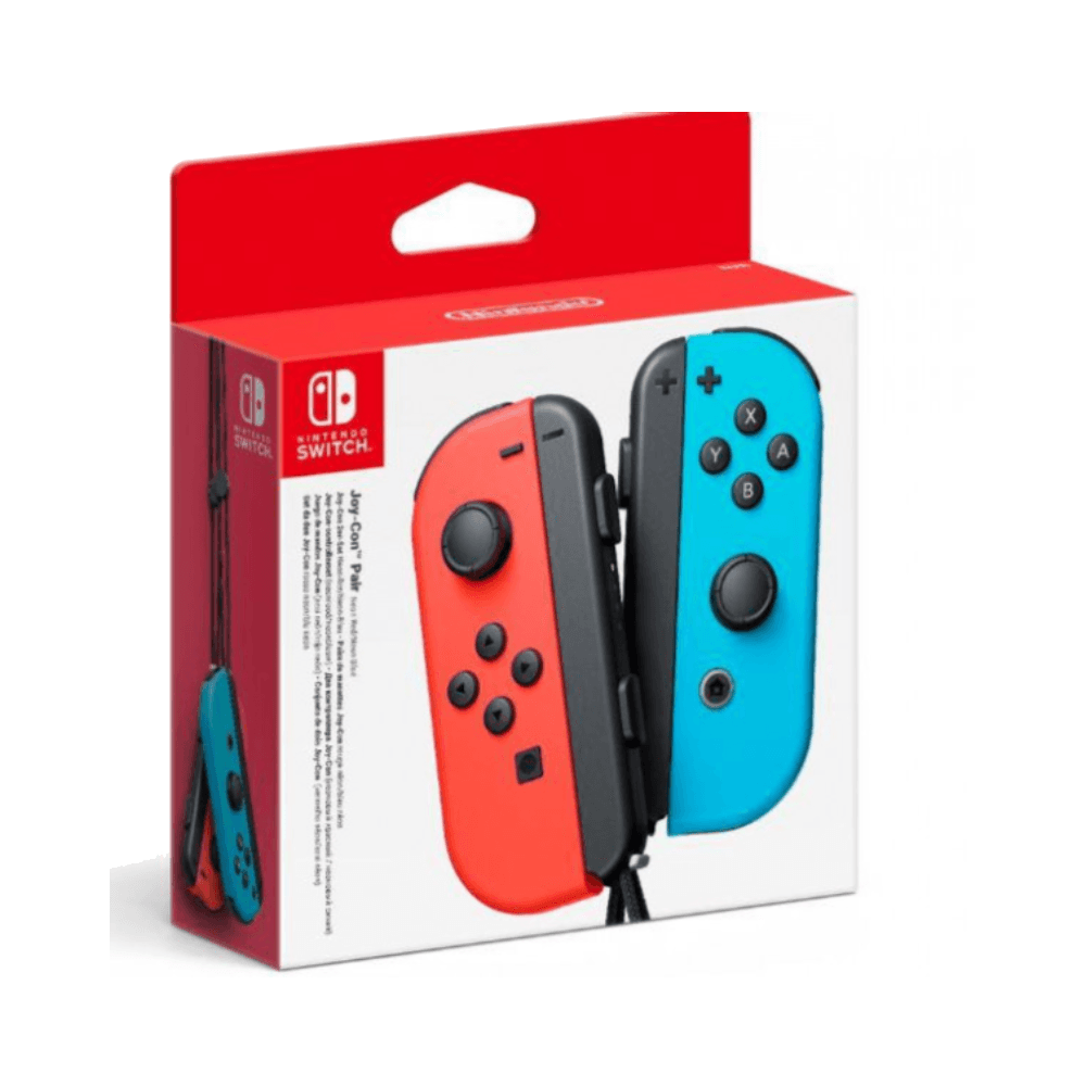 Joy-Con Controller - Neon Red & Neon Blue