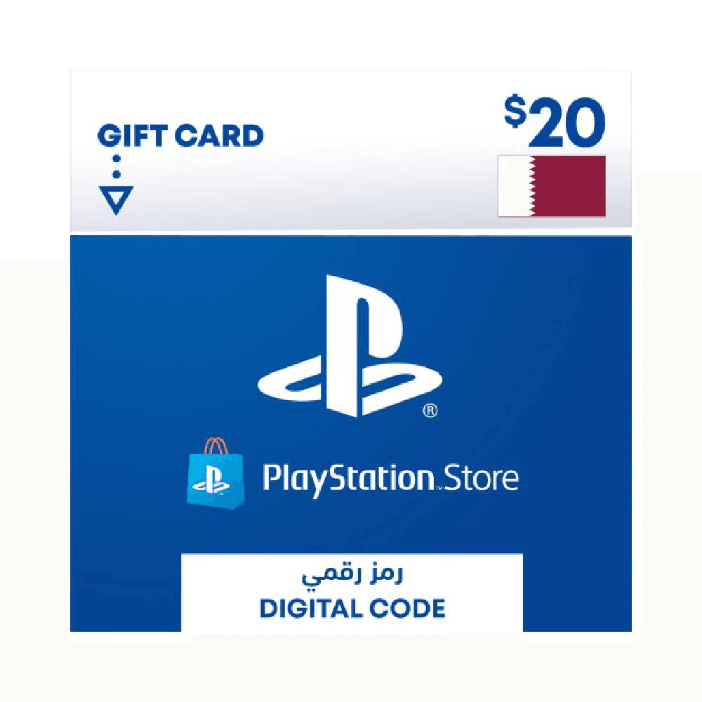 PlayStation Gift Card 20 USD - Qatar (Valid For Qatar Account)