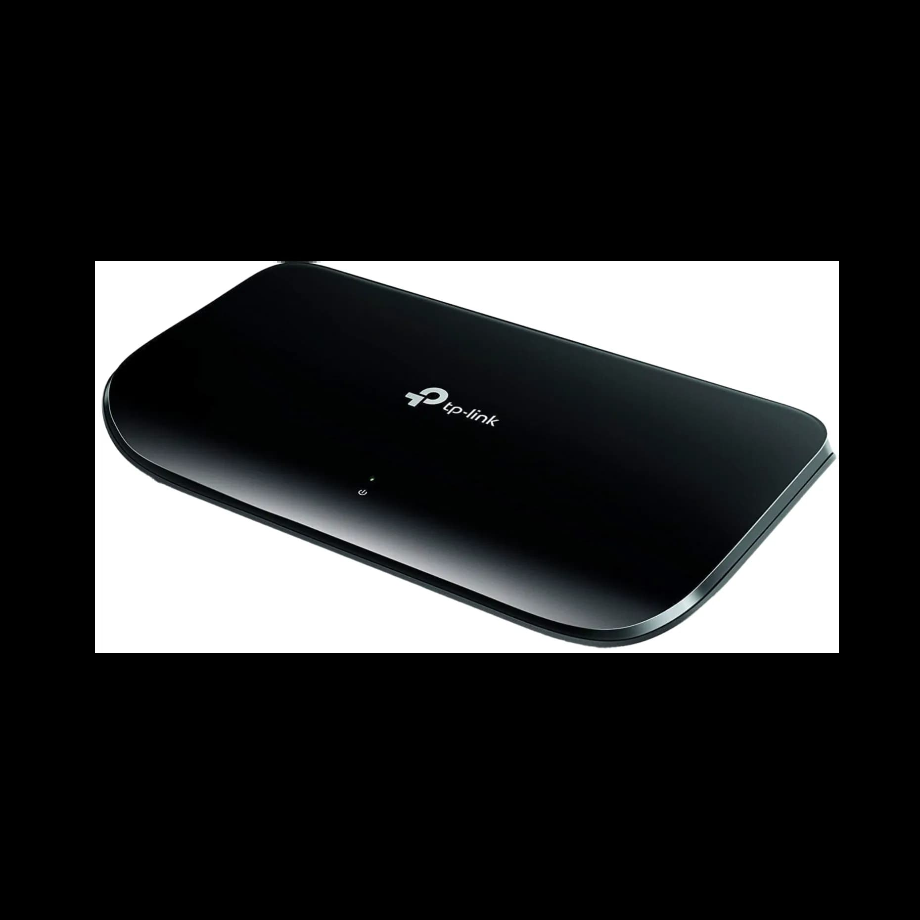 Tp-Link Ethernet Switch Internet Distributor / Provides 5 Ports / Black