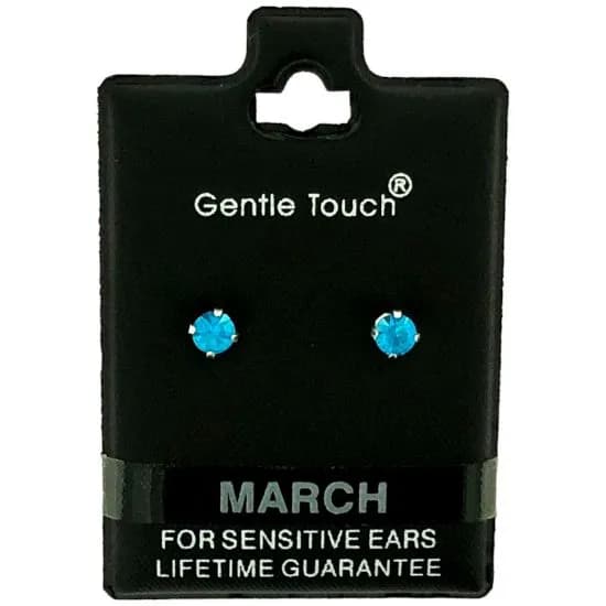 Gentle Touch 3 March Earring For Sensttive Ears