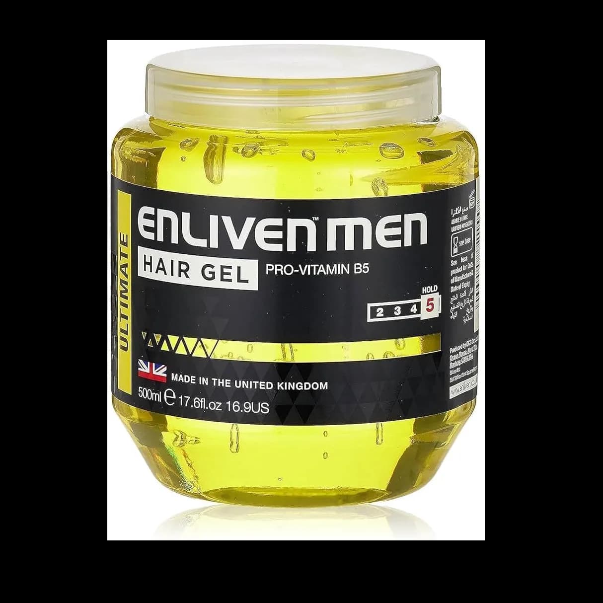 Enliven Hair Gel Ultimate (Yellow) - 500 Ml