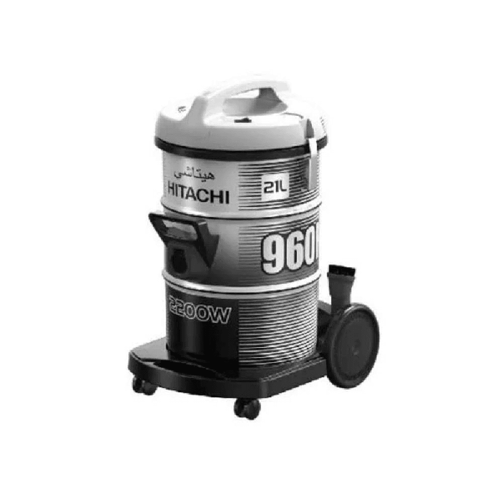 Hitachi CV960F24CDS 2200W Drum Vacuum Cleaner - Platinum Gray