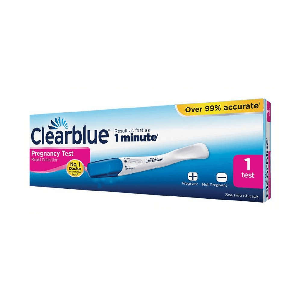Clear Blue Pregnancy Test 1's