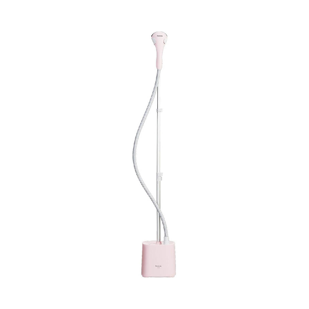 Panasonic Garment Steamer Ni-Gse040 1600W, Free-Height Setting, 2 Steam Settings, 2.0L Detachable Tank, Light Head, Pink