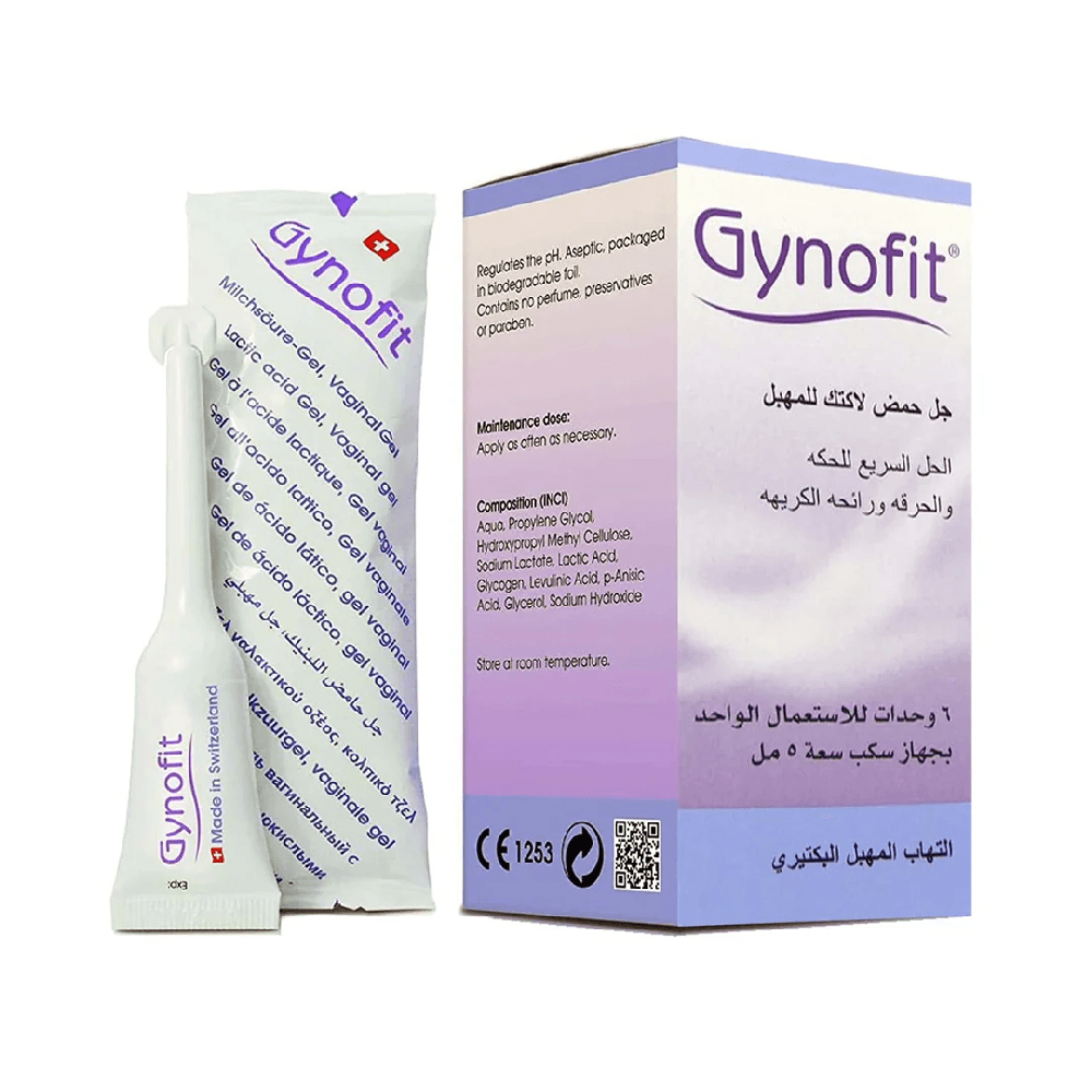 Gynofit Lactic Acid Vaginal Gel 6's