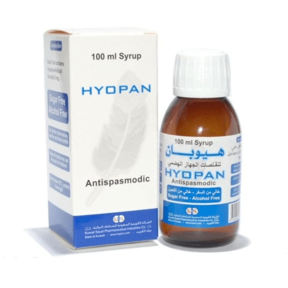 Hyopan Antispasmodic Syrup 100ml